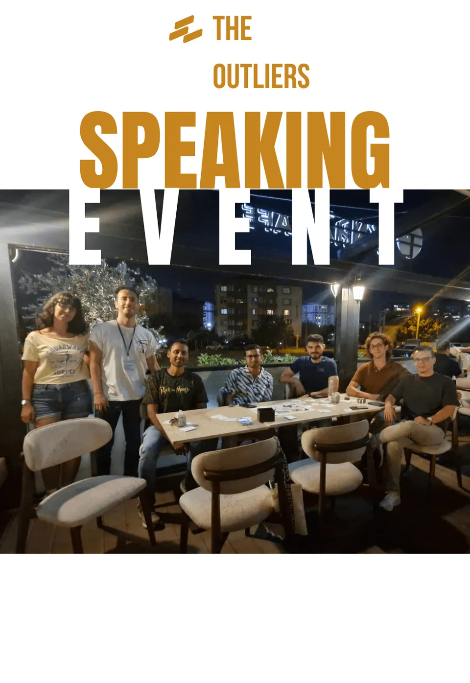 The Outliers | English Speaking Club card