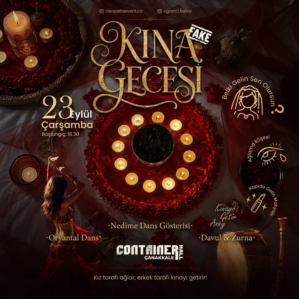Fake Kına Gecesi card