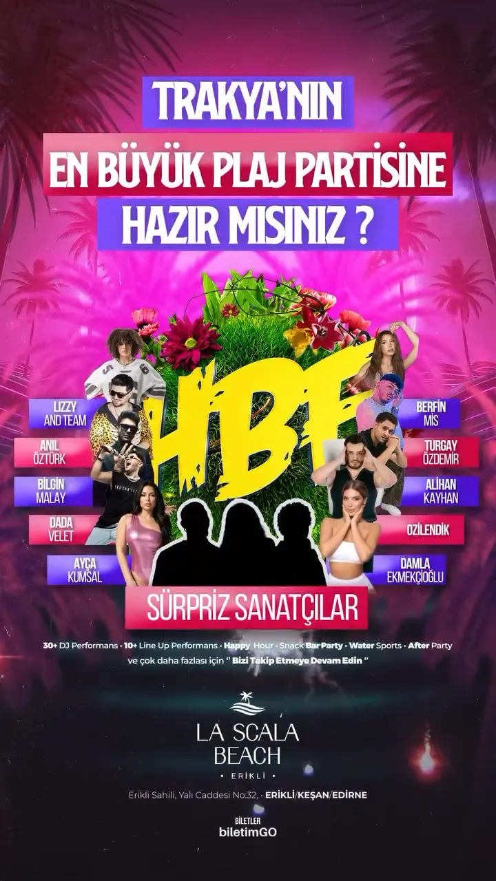 HBF Türkiye Fest '26 - Çadırını Kap Gel card