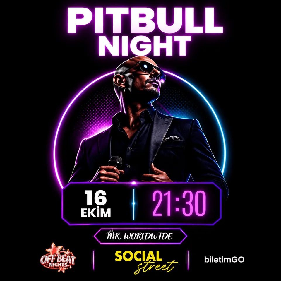 Pitbull Party card