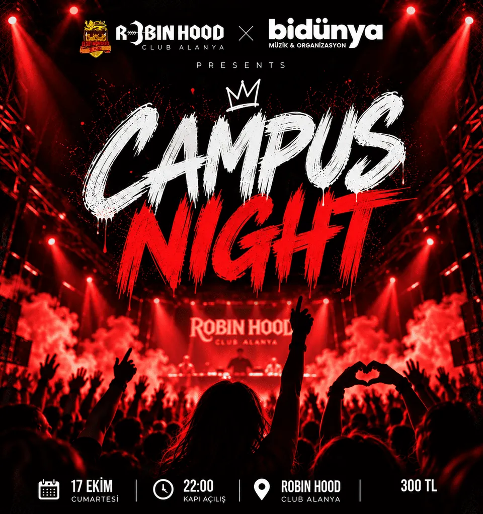 Campus Night - Robin Hood Club Alanya thumbnail