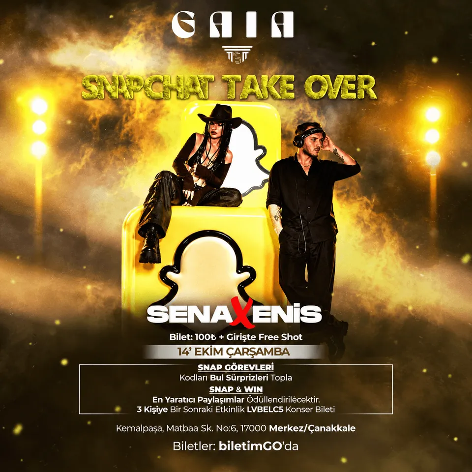 SNAPCHAT TAKE OVER &amp; SENA-ENIS küçük resim
