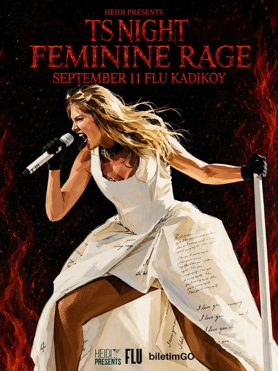 TS NIGHT "FEMININE RAGE" card