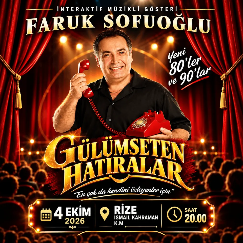 Faruk Sofuoğlu ile İnteraktif Müzikli Gösteri - Rize thumbnail