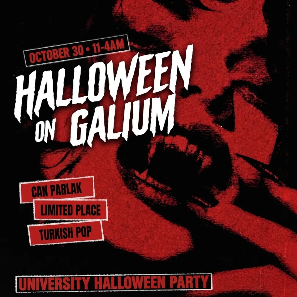 GALIUM UNIVERSITY HALLOWEEN PARTY card