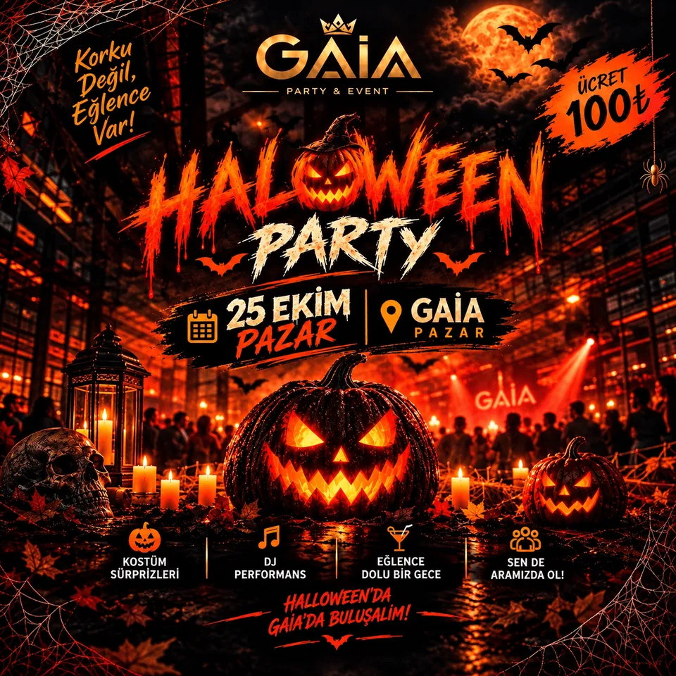 HALLOWEEN PARTY card