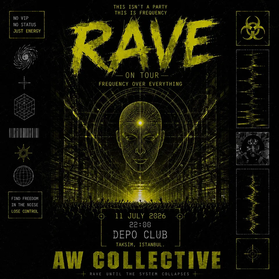 RAVE ON TOUR | ISTANBUL card