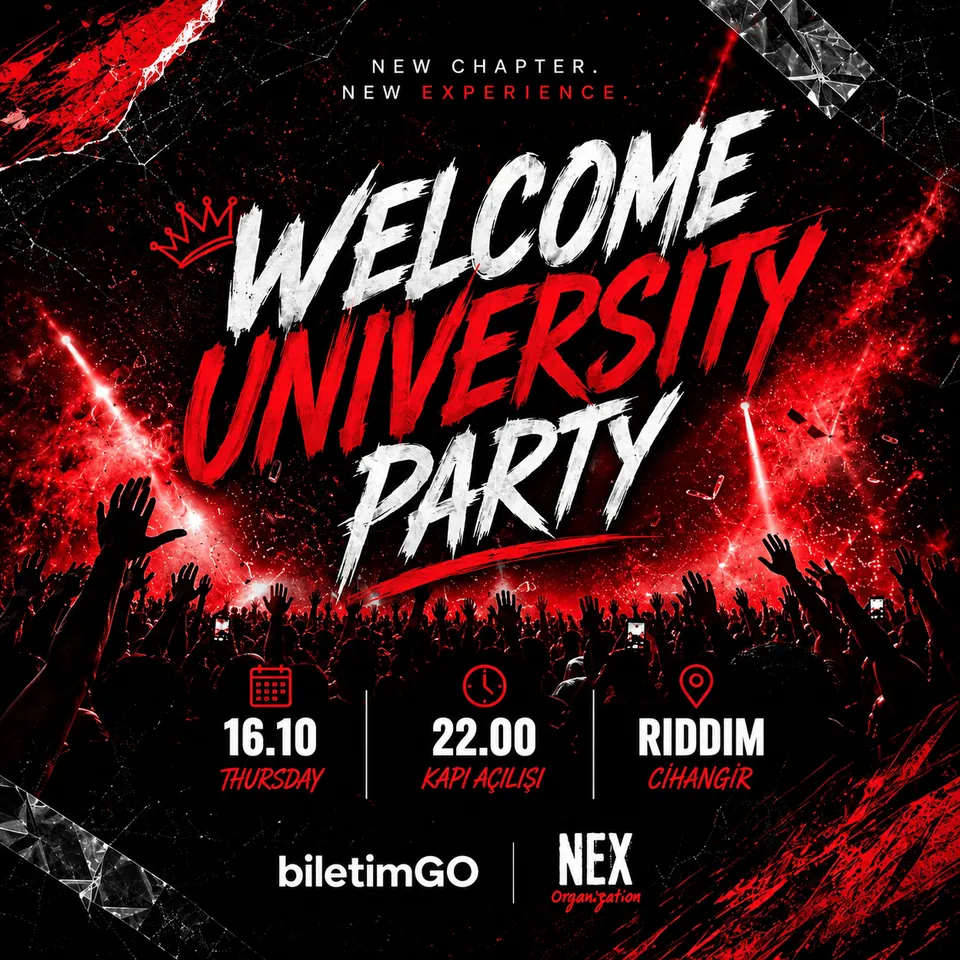 WELCOME UNİVERSİTY PARTY thumbnail