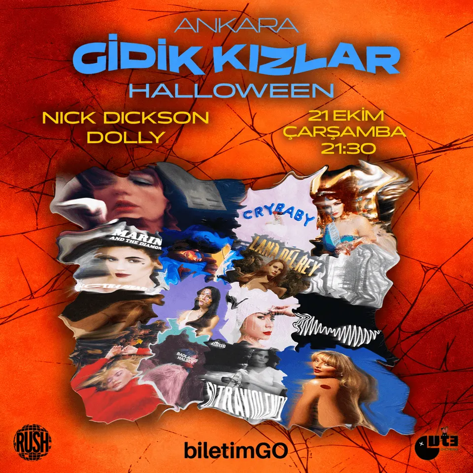 GİDİK KIZLAR HALLOWEEN PARTY ANKARA card