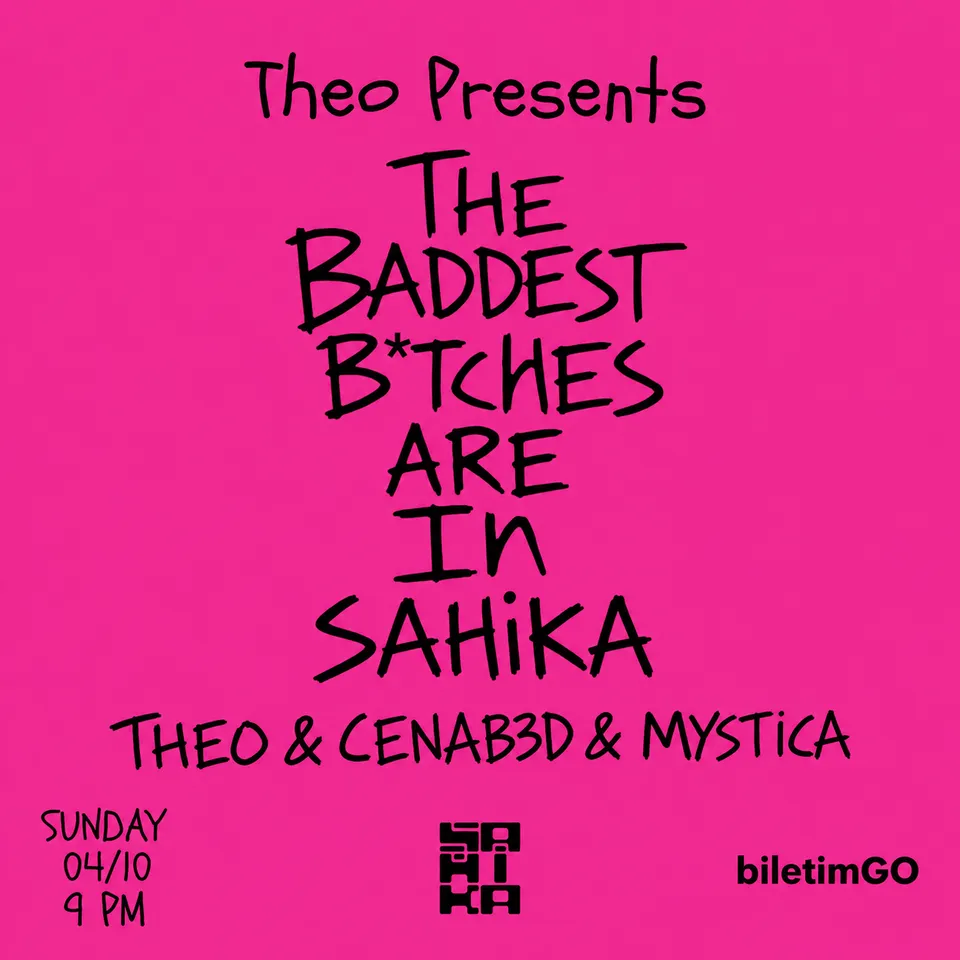 THE BADDEST B*TCHES ARE IN SAHIKA PARTY card