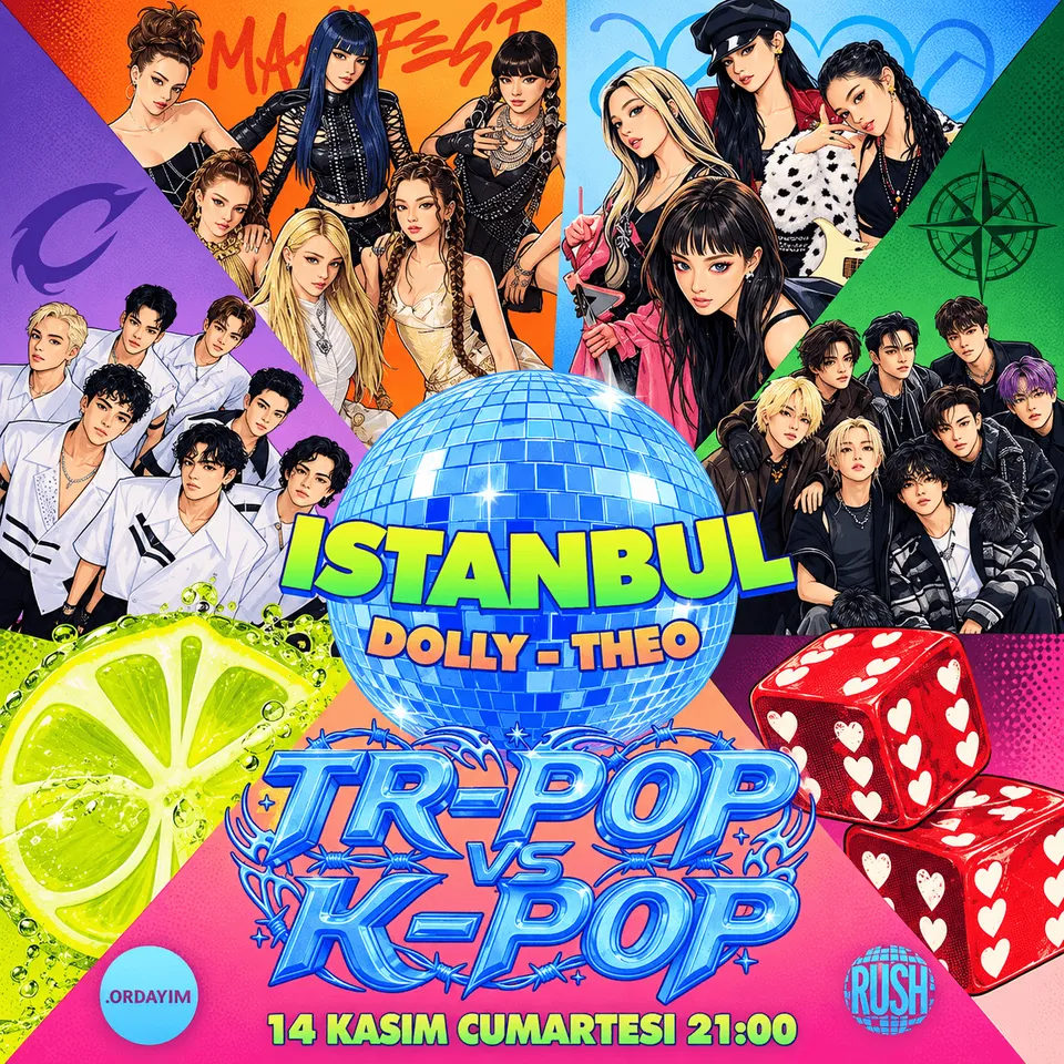 K POP VS TR POP PARTY İSTANBUL card