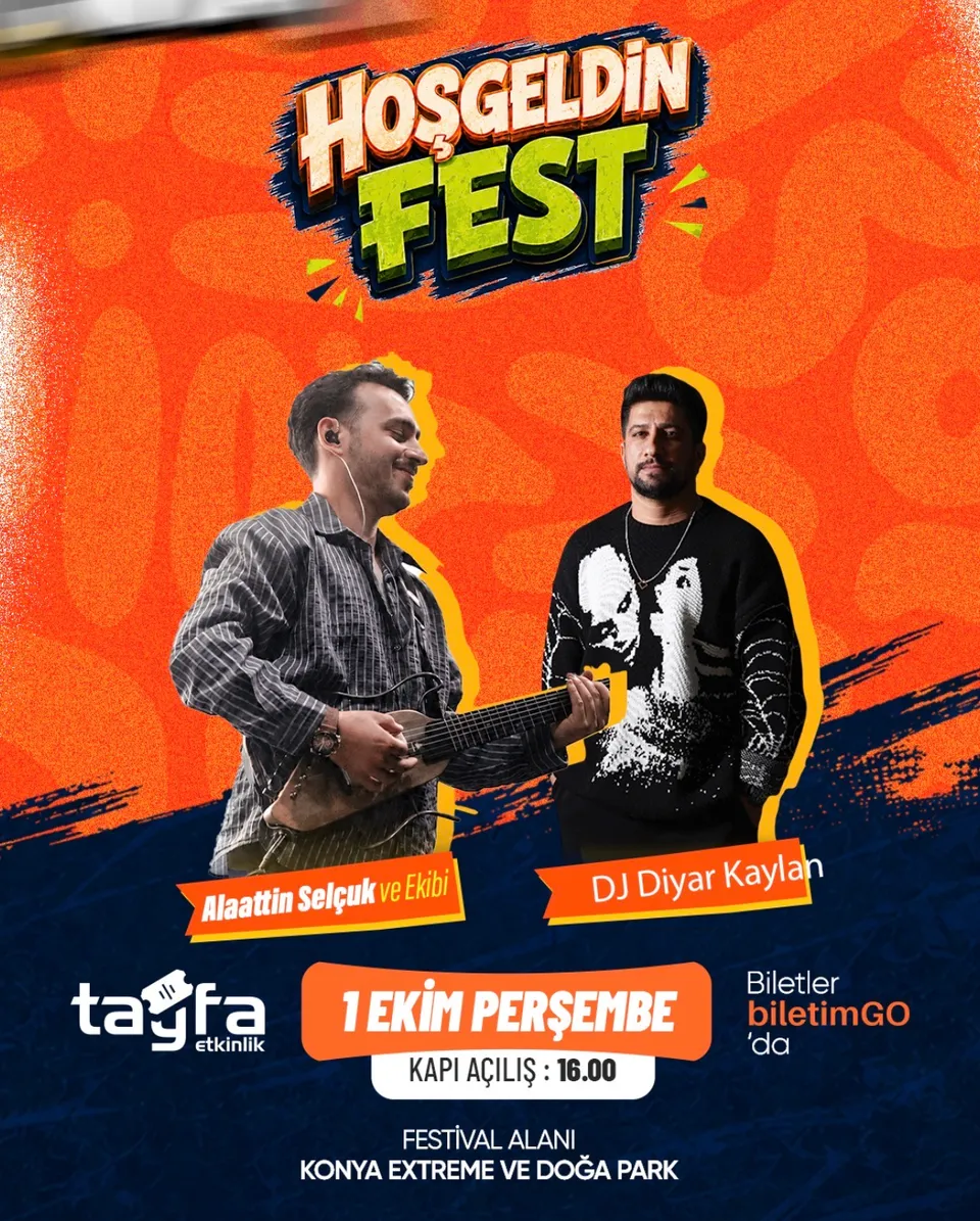 HOŞGELDİN FEST card