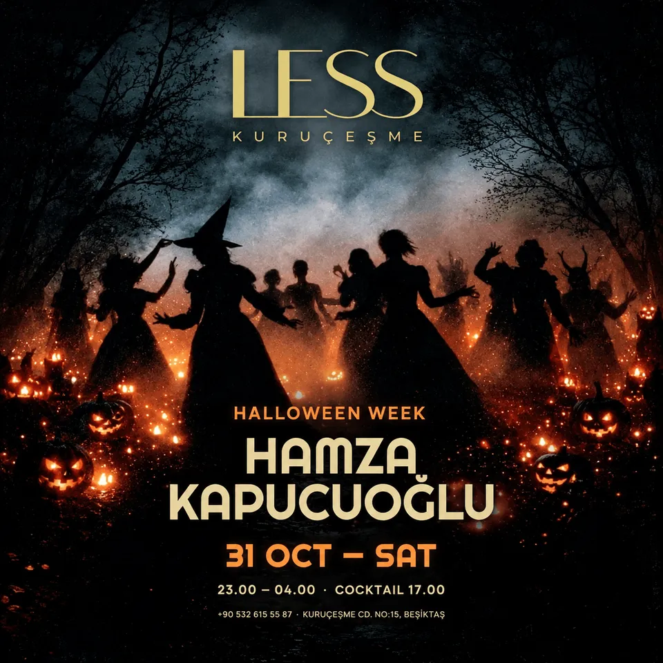 LESS UNIVERSTY HALLOWEEN PARTY - 31 OCT card