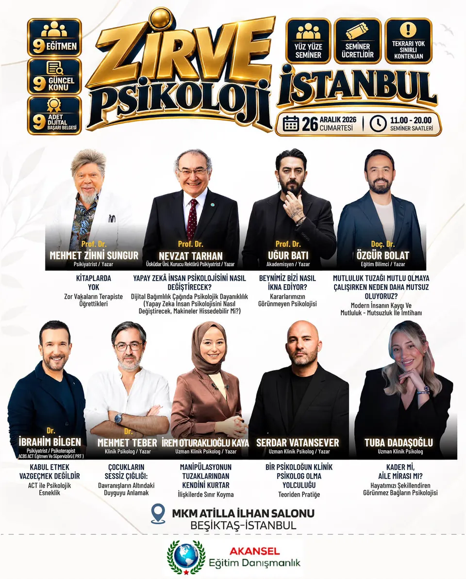 ZİRVE PSİKOLOJİ İSTANBUL - 2026 card