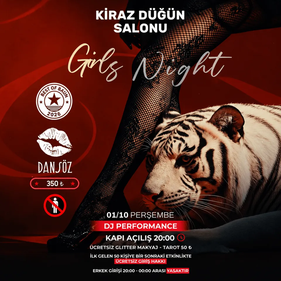 Girls Night Out - BAÜN card