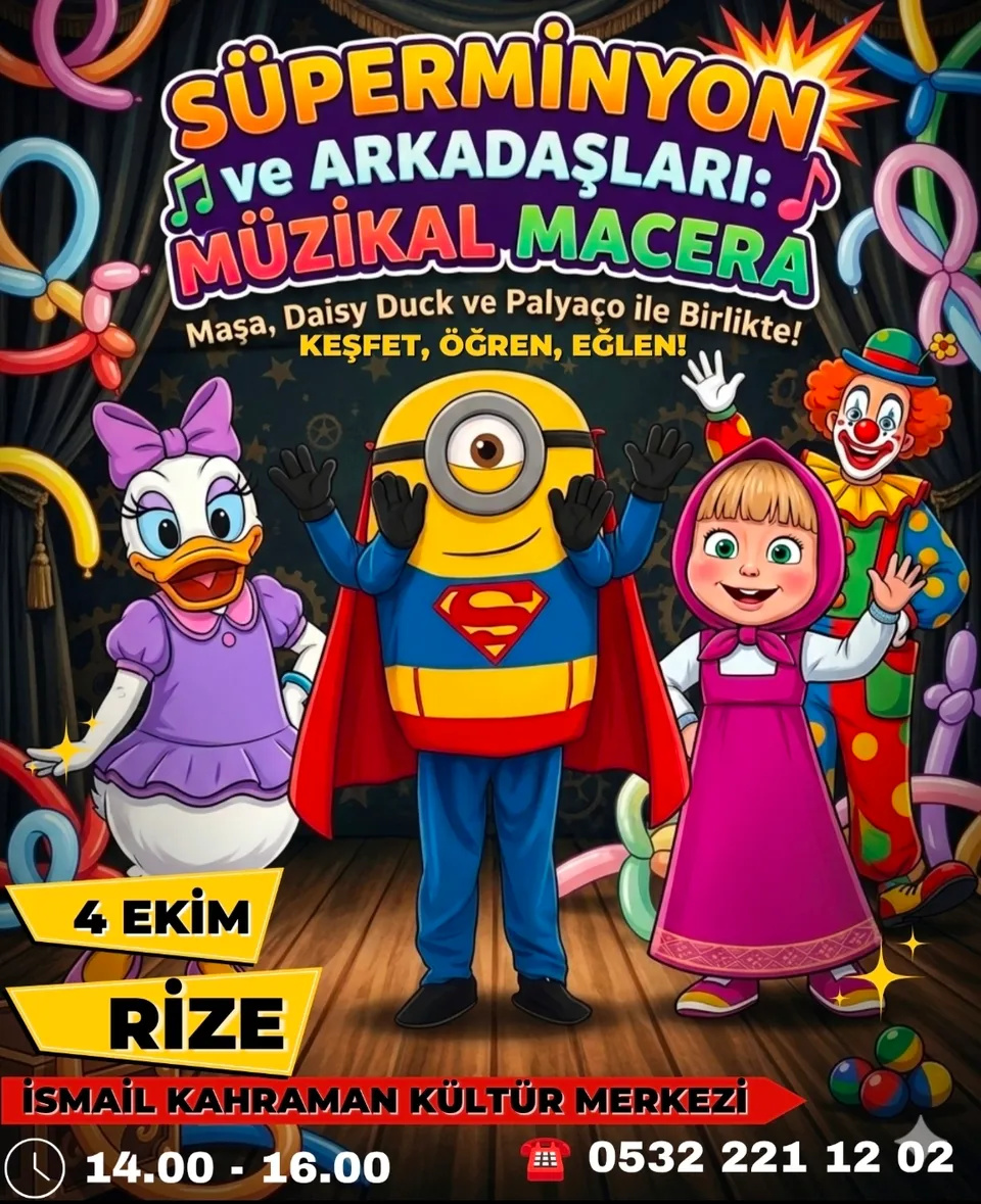 SüperMinyon ve Arkadaşları: Müzikal Macera - Rize thumbnail