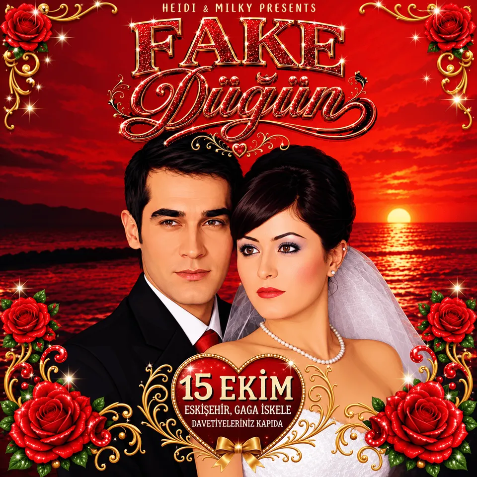 FAKE DÜĞÜN ESKİŞEHİR card