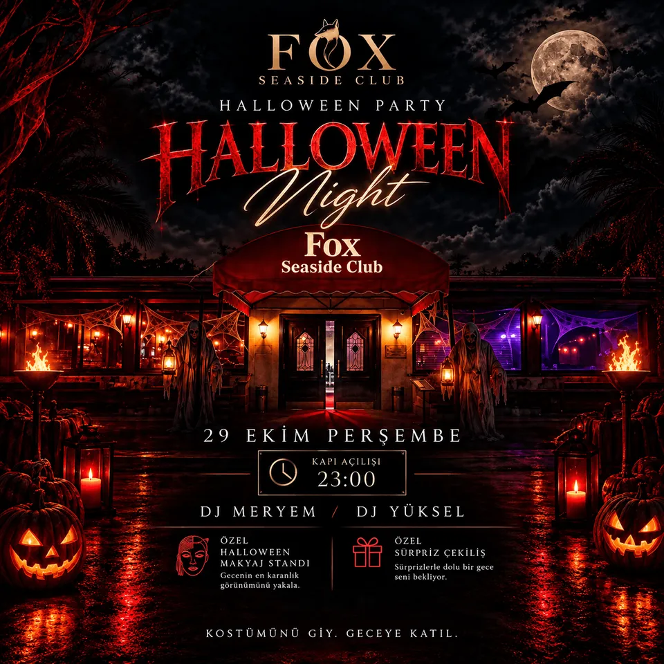 Halloween Party - Fox Seaside Club (STANT) card