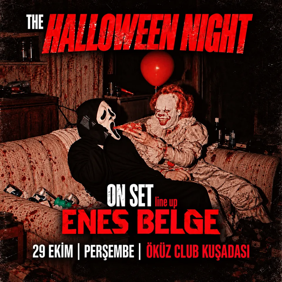 ADÜ HALLOWEEN PARTY card