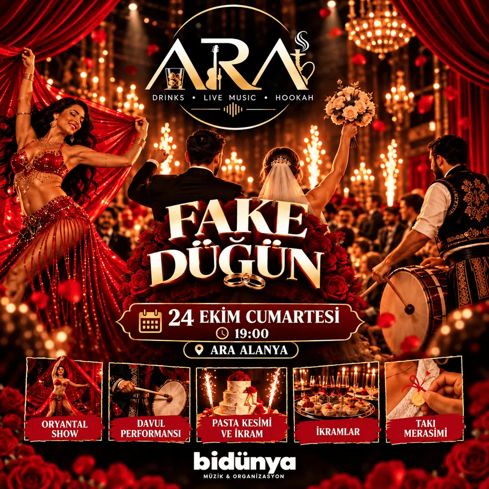 Fake Düğün Parti ( Alanya Ara Pub ) card