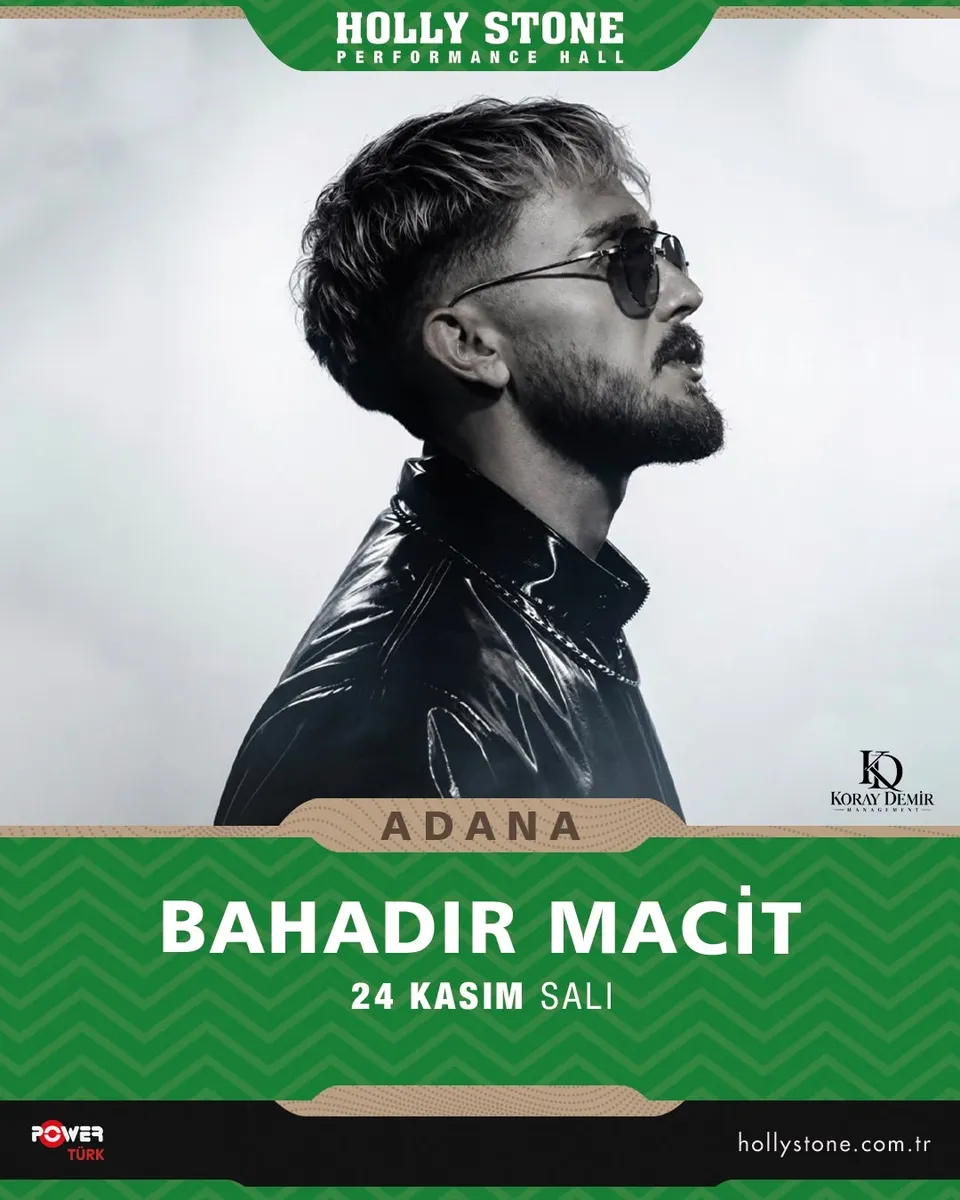 BAHADIR MACİT ADANA KONSERİ card