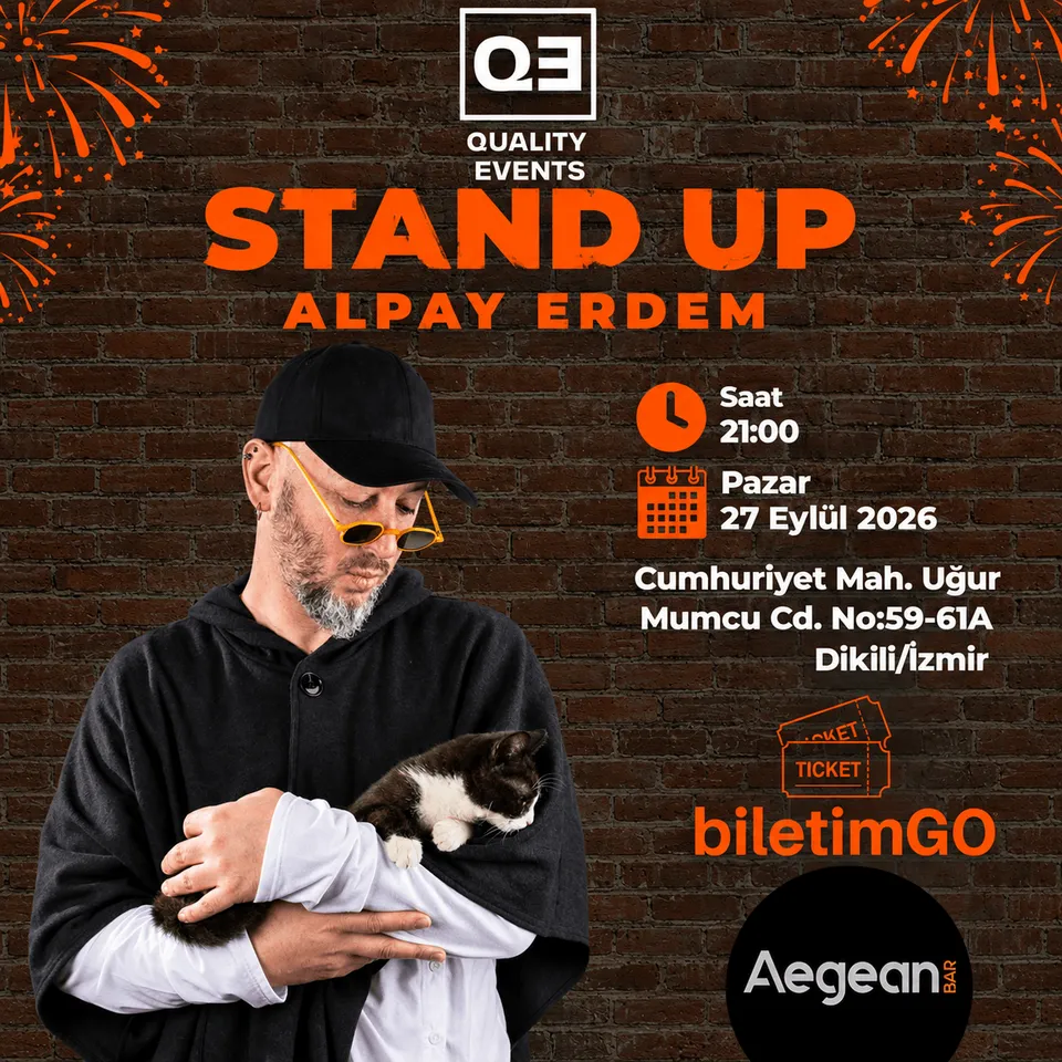 Alpay Erdem Stand-Up / Dikili card