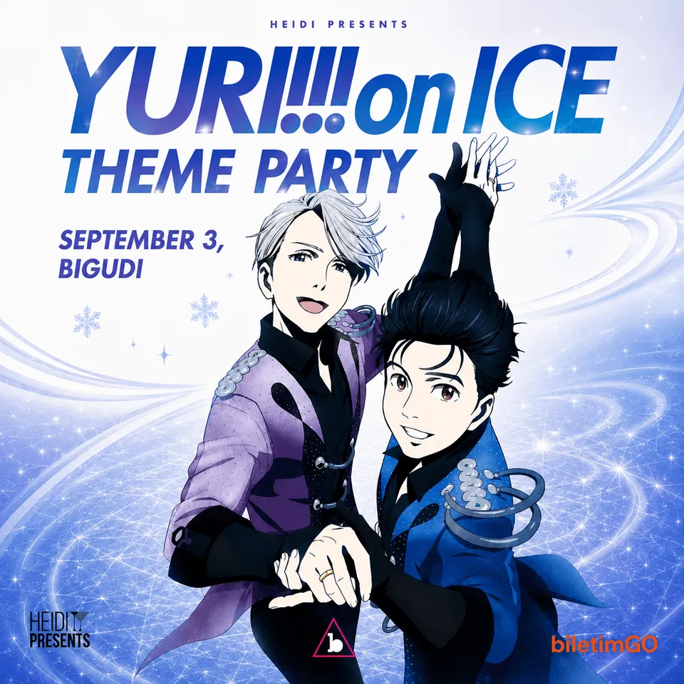 YURI!!! ON ICE THEME PARTY card
