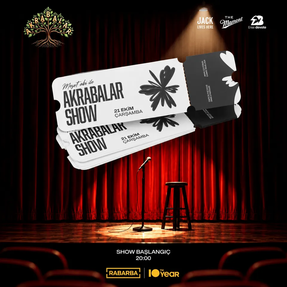 AKRABALAR TALK SHOW card