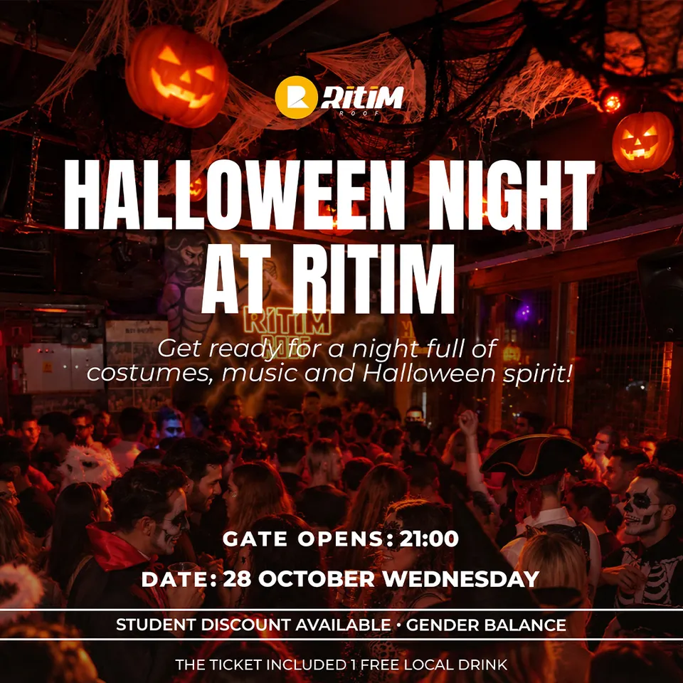 RİTİM HALLOWEEN PARTY card