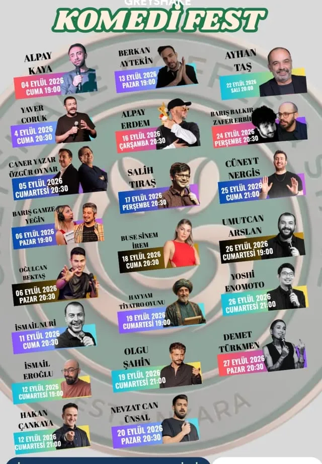 GreyShake Ankara Komedi Festivali card
