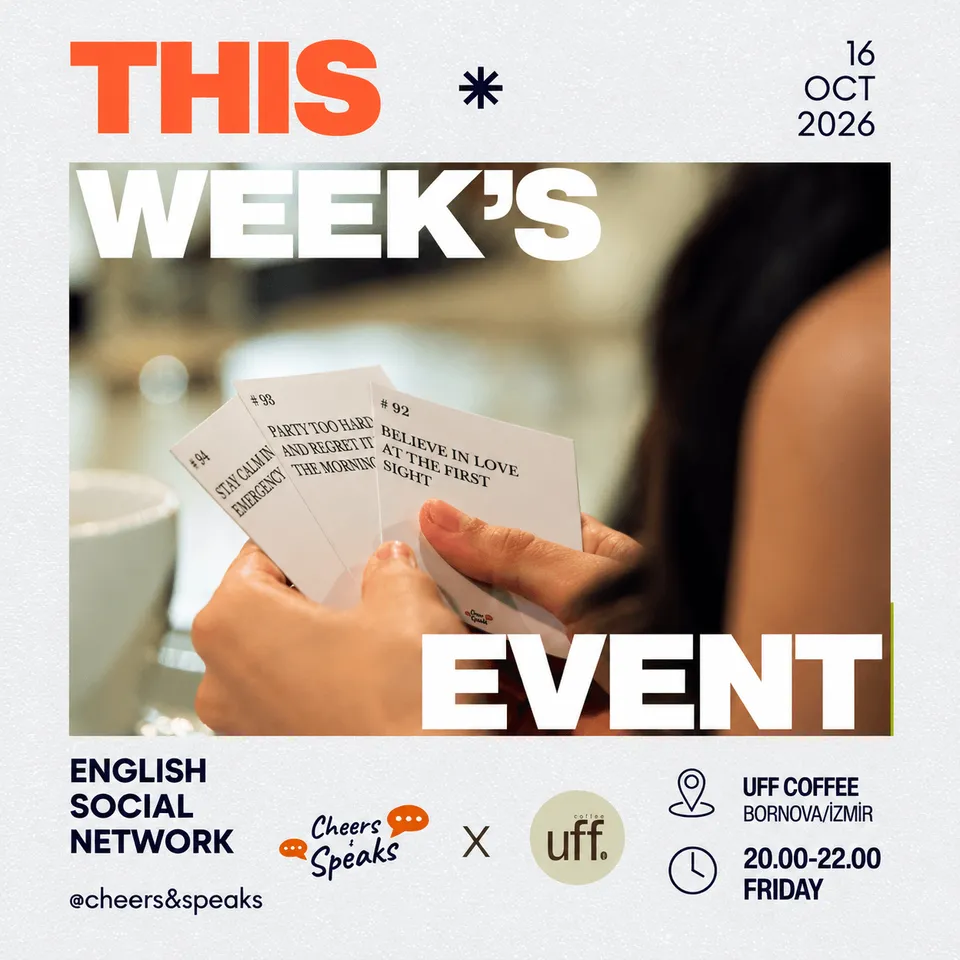 Cheers & Speaks | English Speaking Events card
