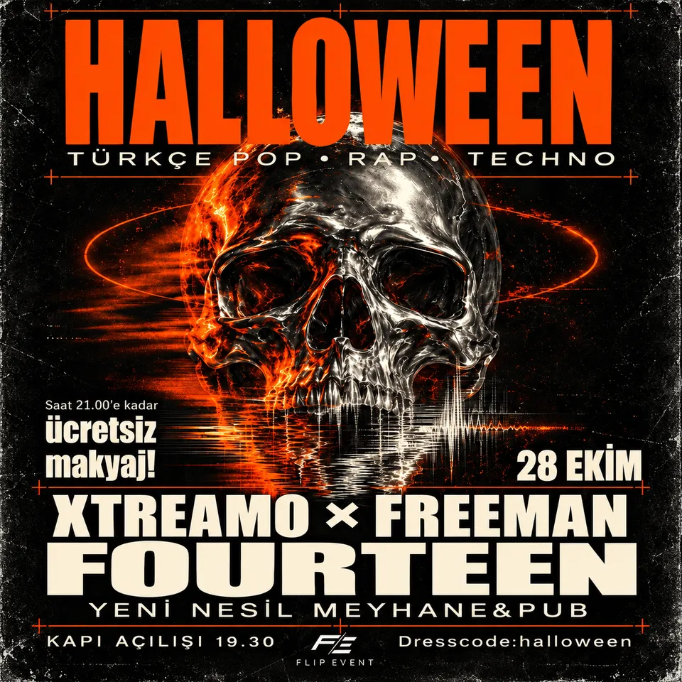 FLIP HALLOWEEN card