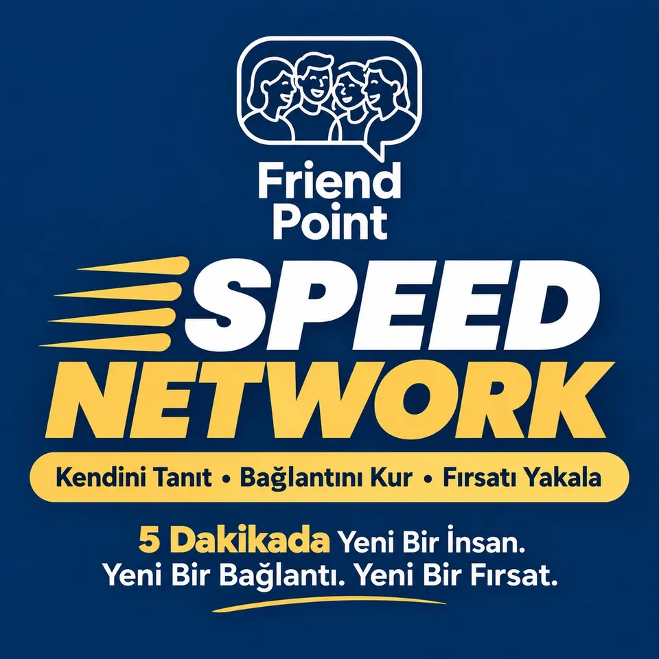 SPEED NETWORK Kendini Tanıt • Bağlantını Kur • Fırsatı Yakala card