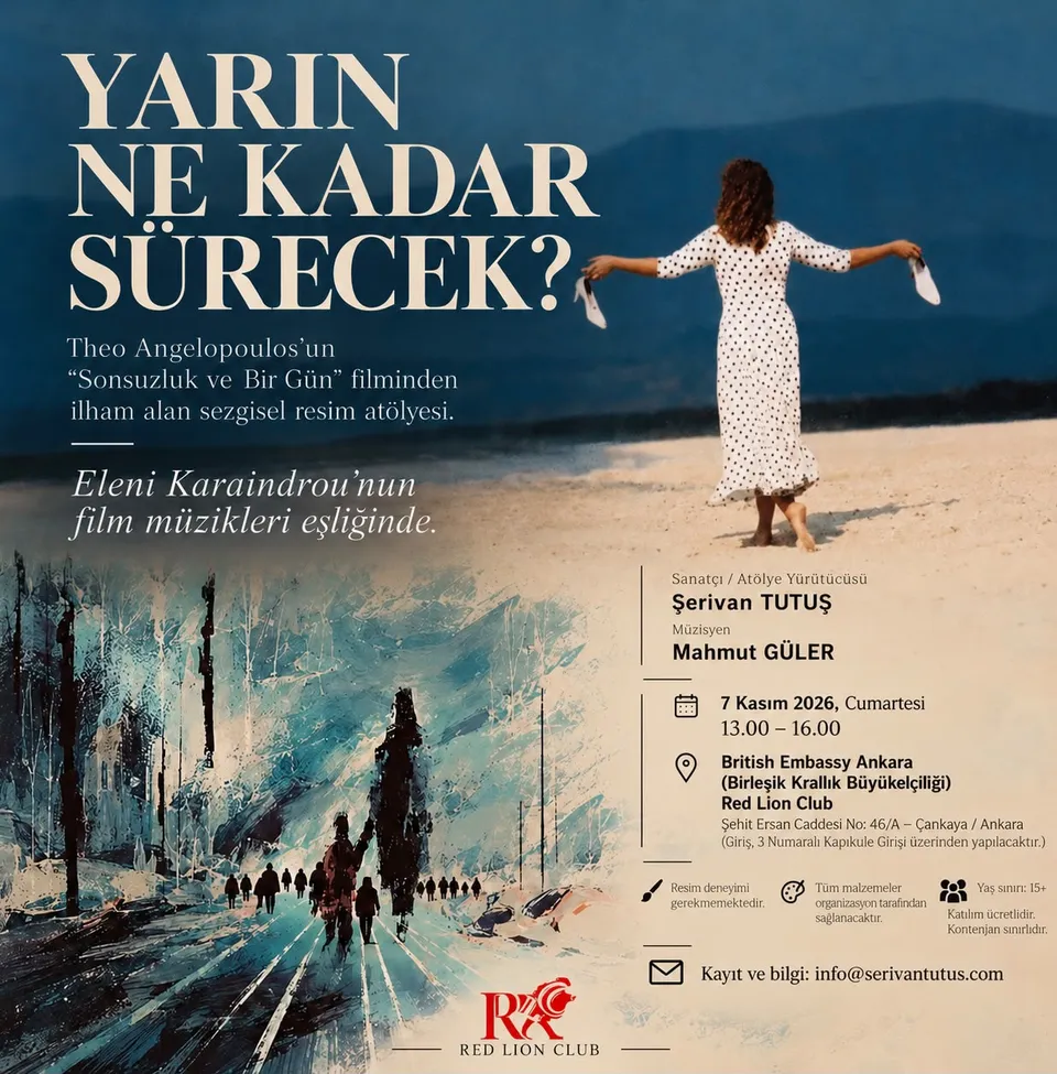 YARIN NE KADAR SÜRECEK? Theo Angelopoulos’un “Sonsuzluk ve Bir Gün” Filminden İlham Alan Sezgisel Resim Atölyesi card
