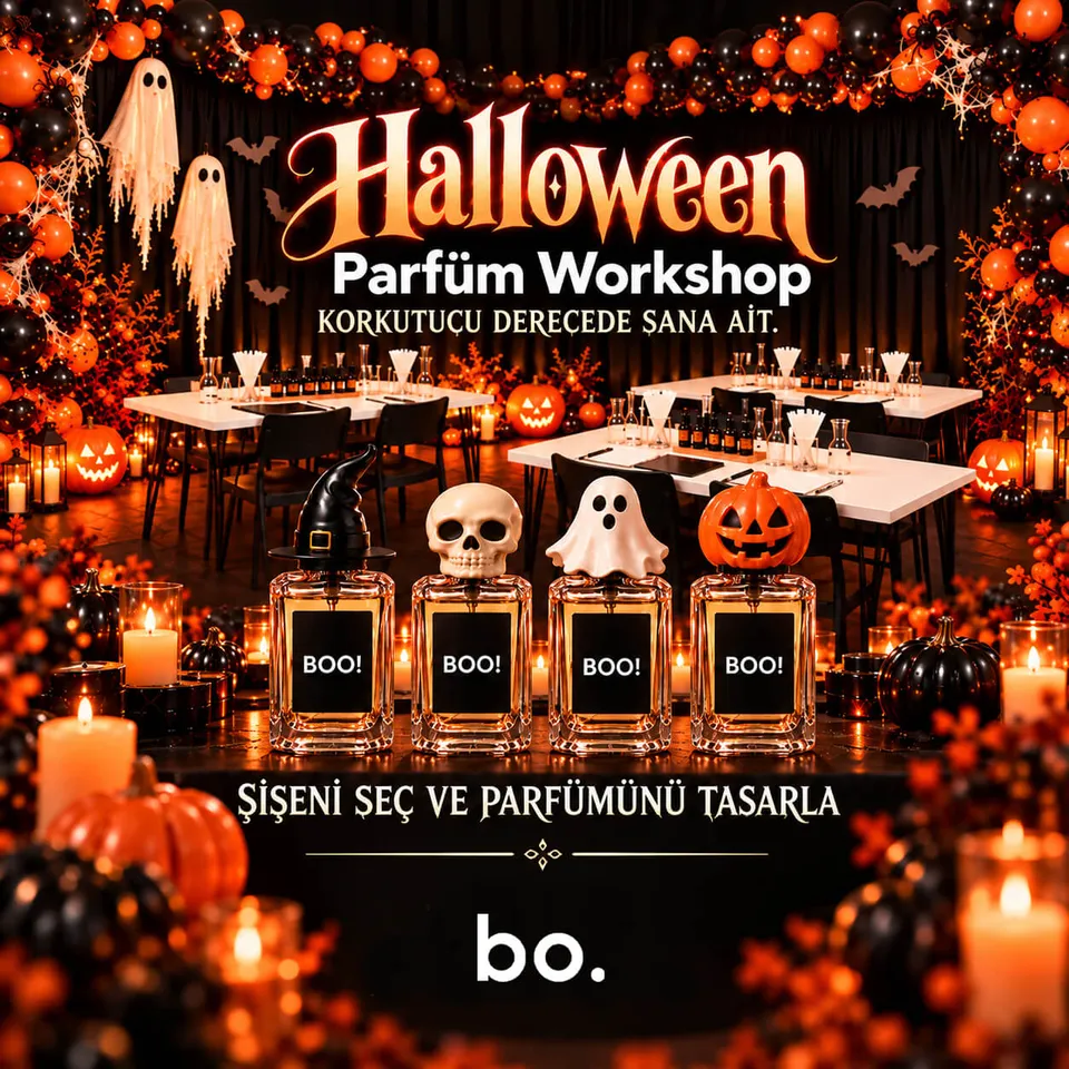 BOO. by bo. | Ankara Halloween Parfüm Workshop card