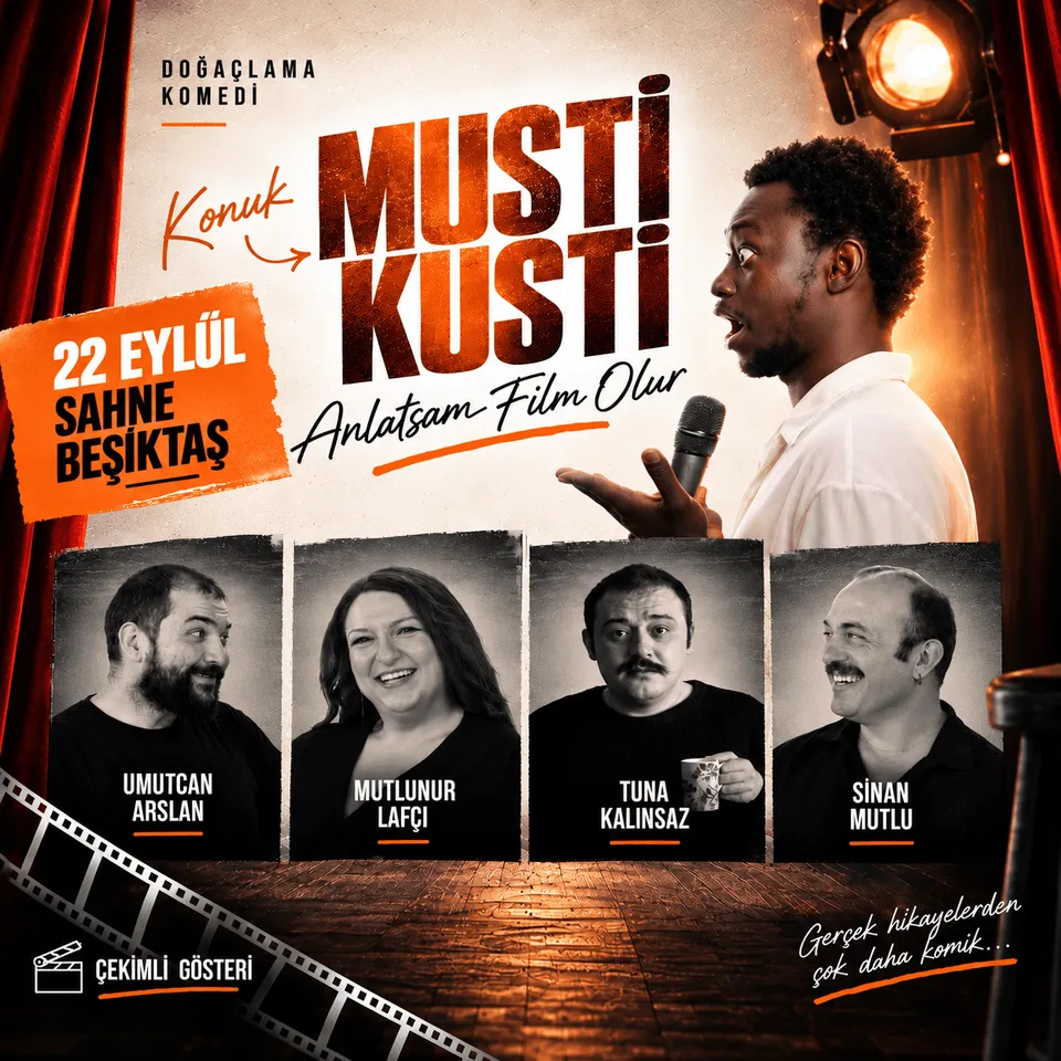 Anlatsam Film Olur / Konuk: Musti Kusti card