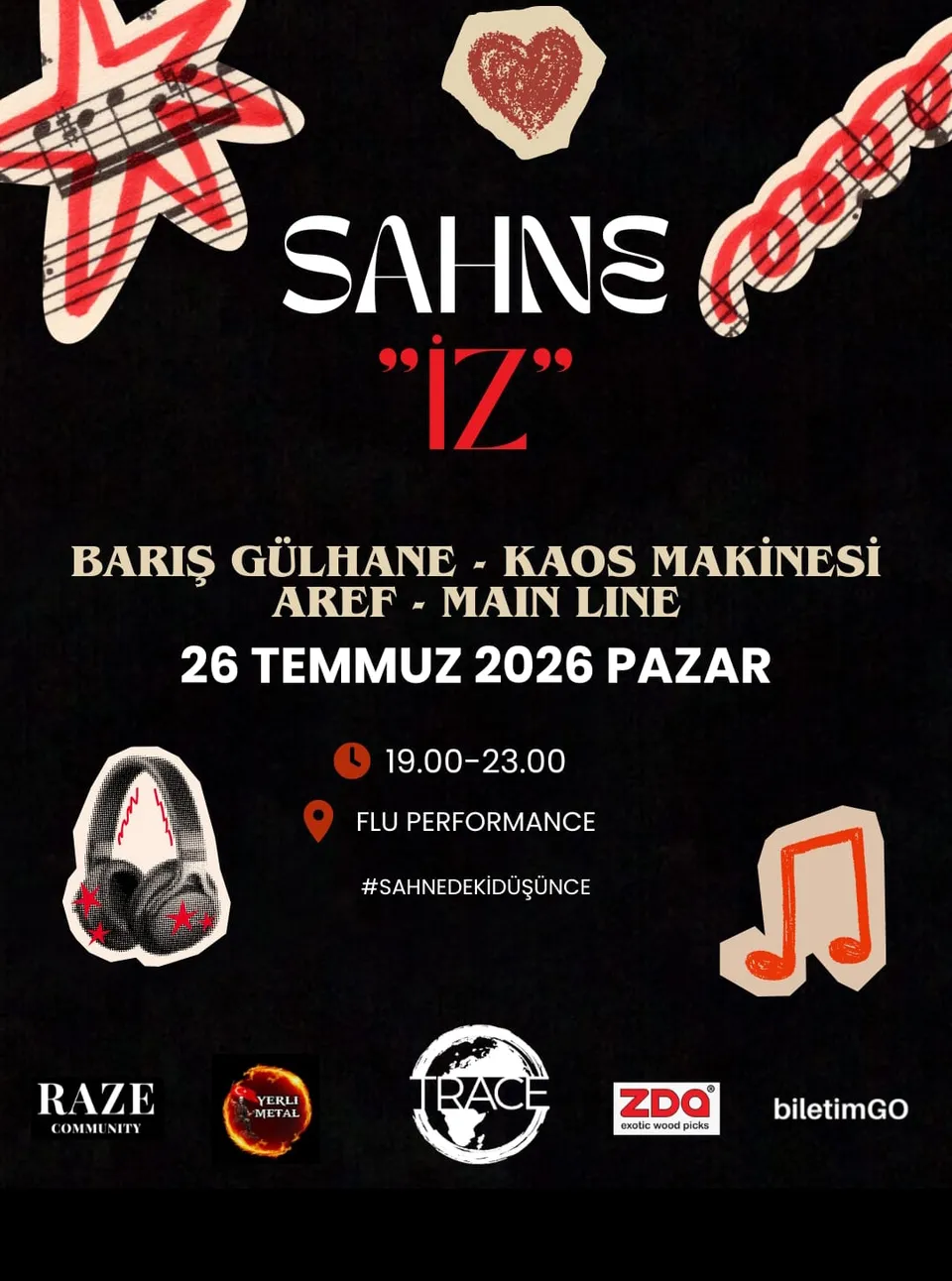SAHNE İZ KADIKÖY card