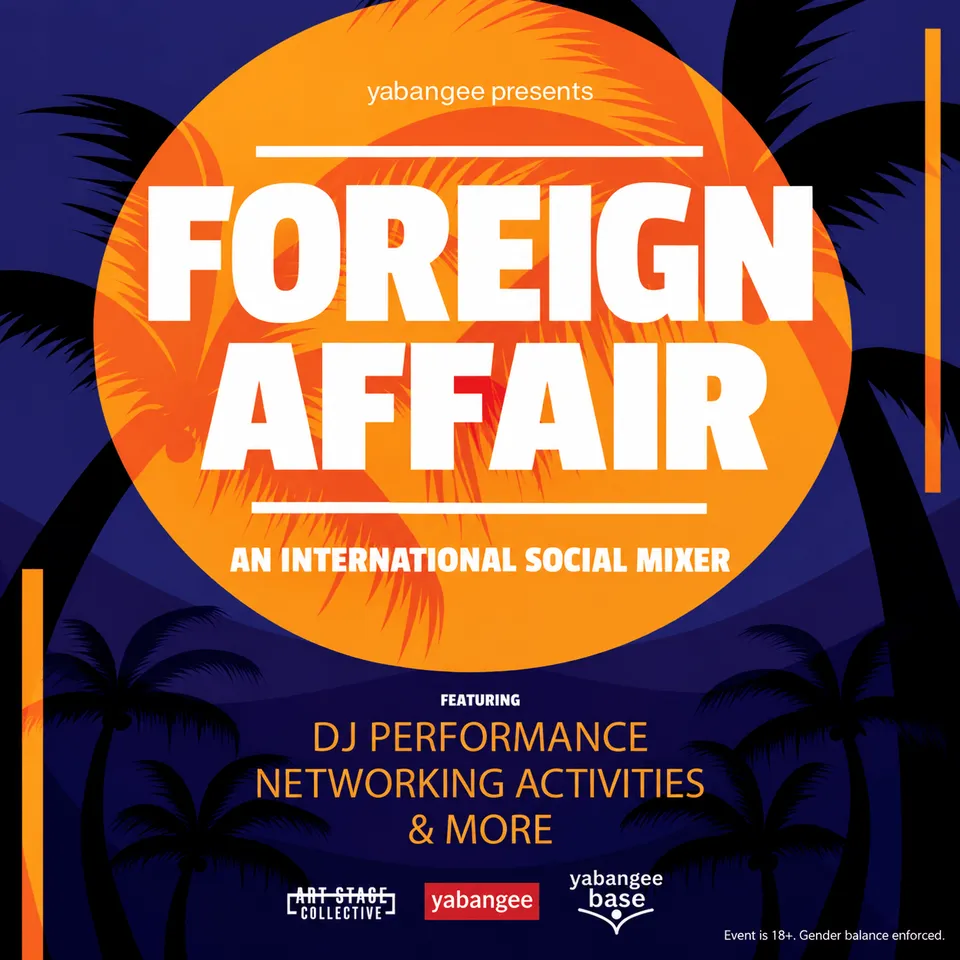 Foreing Affair: International Social Mixer card