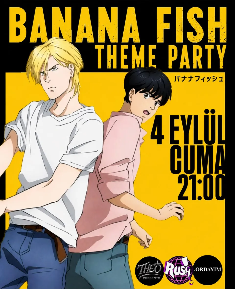 BANANA FISH THEME PARTY card