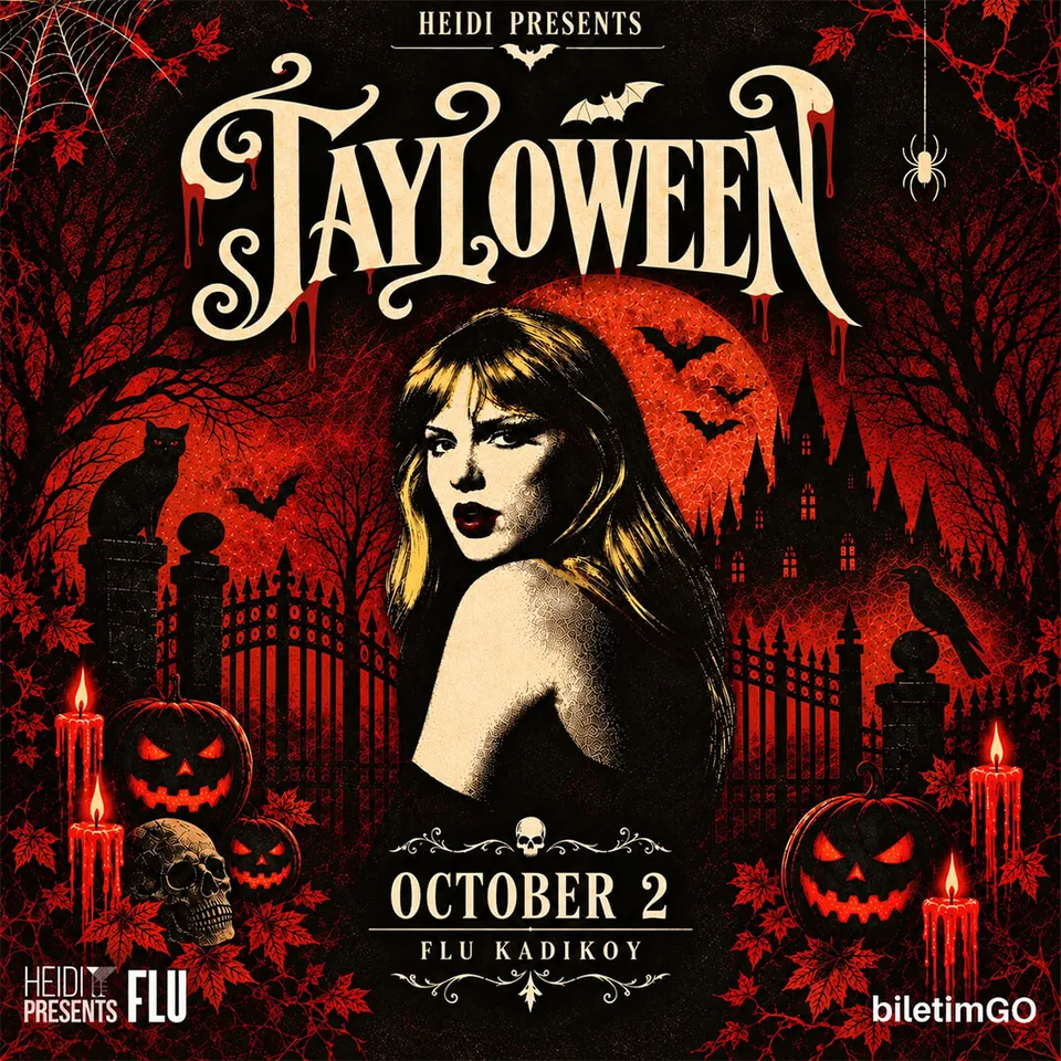 TAYLOWEEN İSTANBUL card
