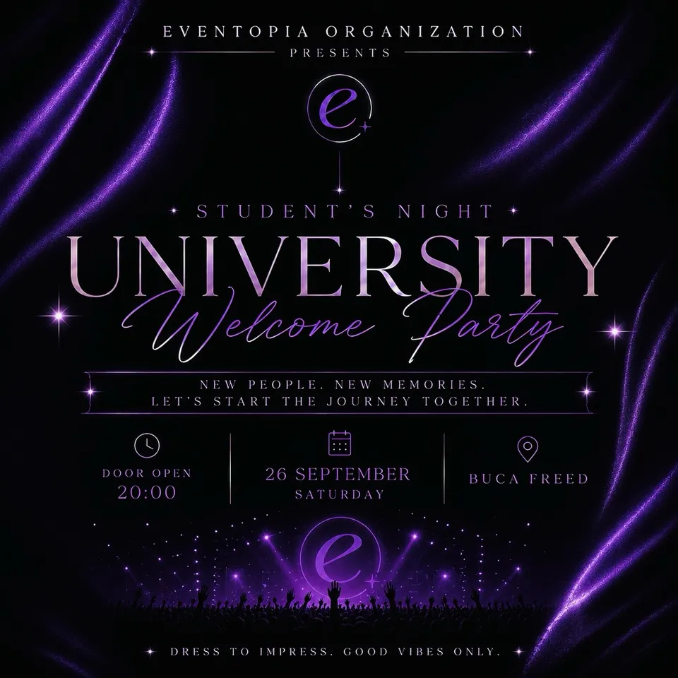 Eventopia University Welcome Party - Freed İzmir card
