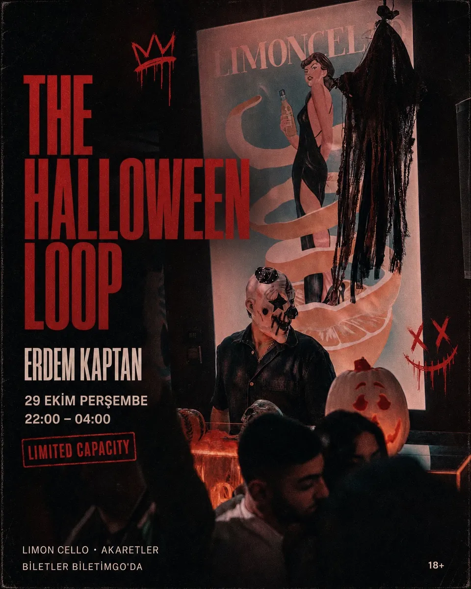 The Halloween Loop card