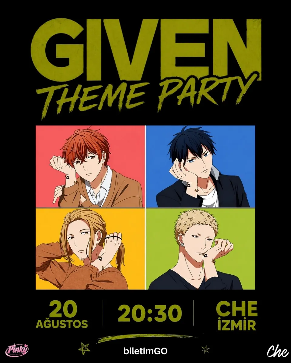GIVEN THEME PARTY İZMİR card