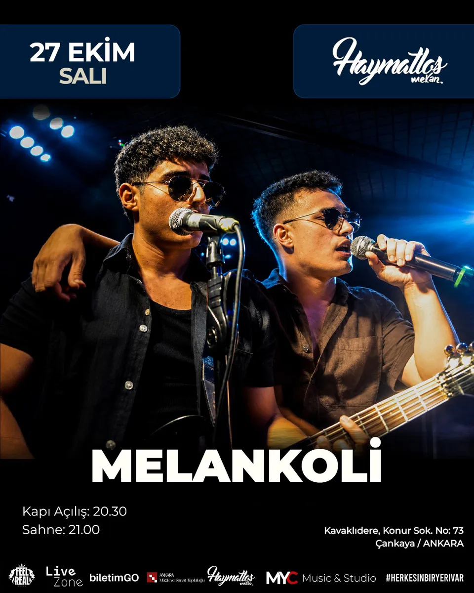 MELANKOLİ KONSERİ | HAYMATLOS MEKAN card