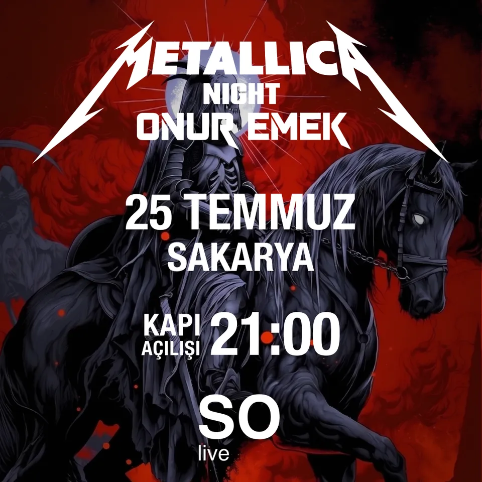 Onur Emek - Metallica Night (So Live / Sakarya) thumbnail