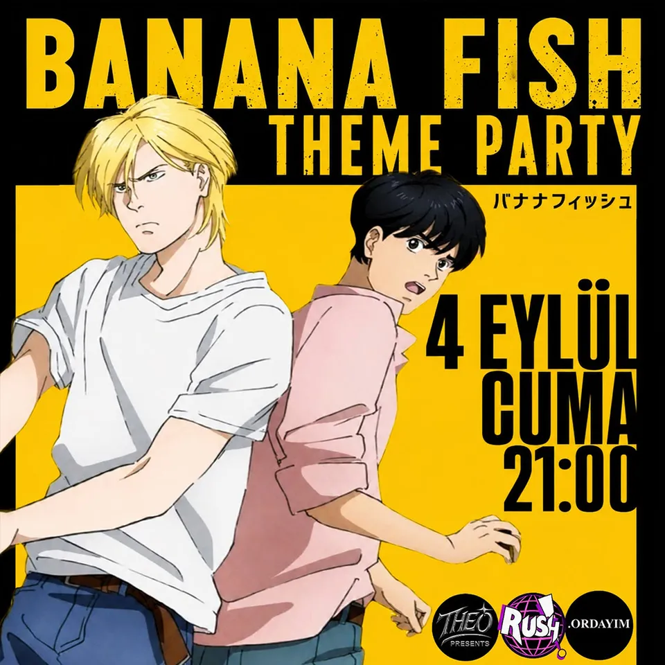 BANANA FISH THEME PARTY card