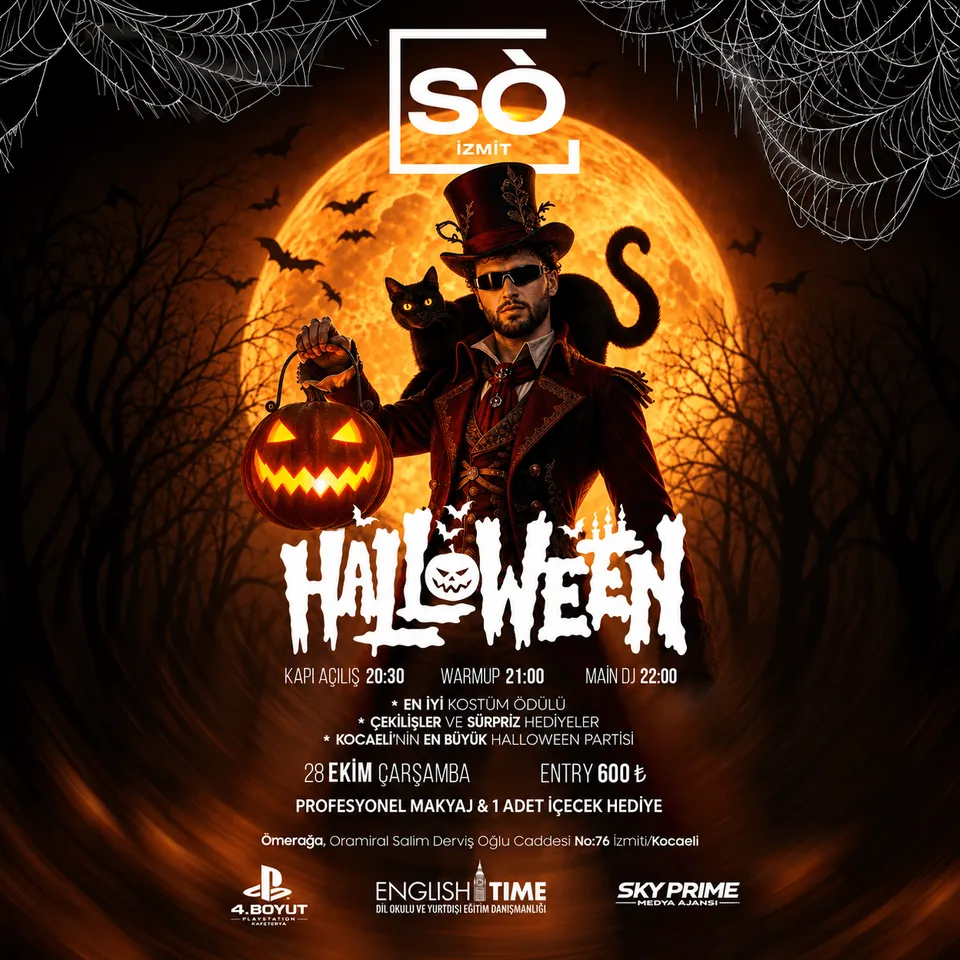 Kocaeli’nin En Büyük Halloween Partisi card