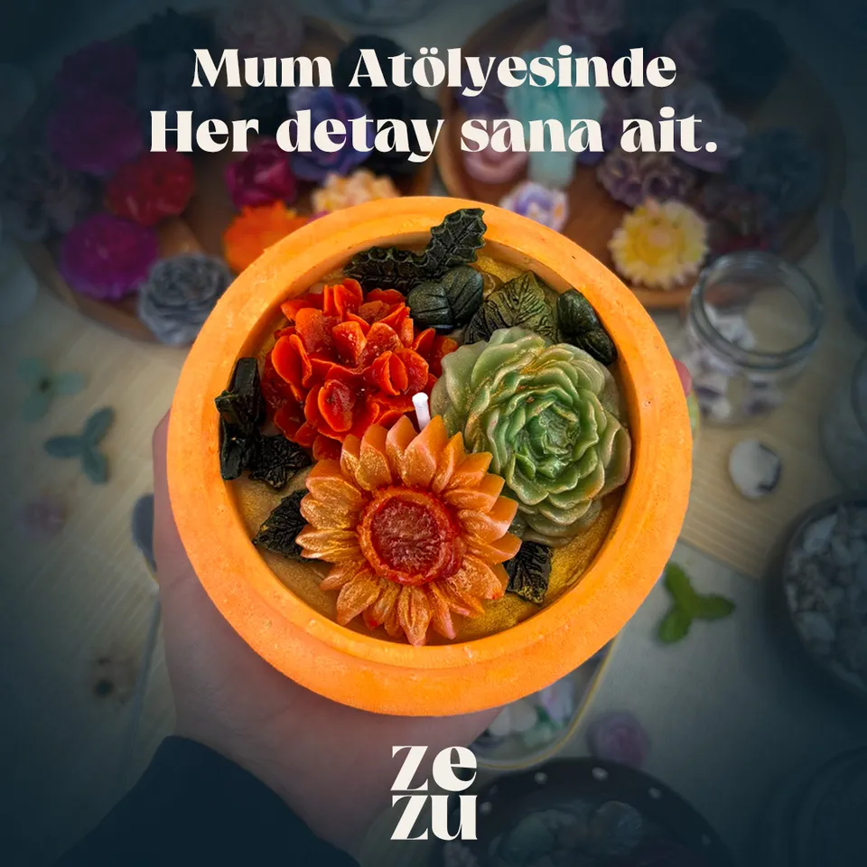 Kokulu Mum Atölyesi - Zezu Workshop card