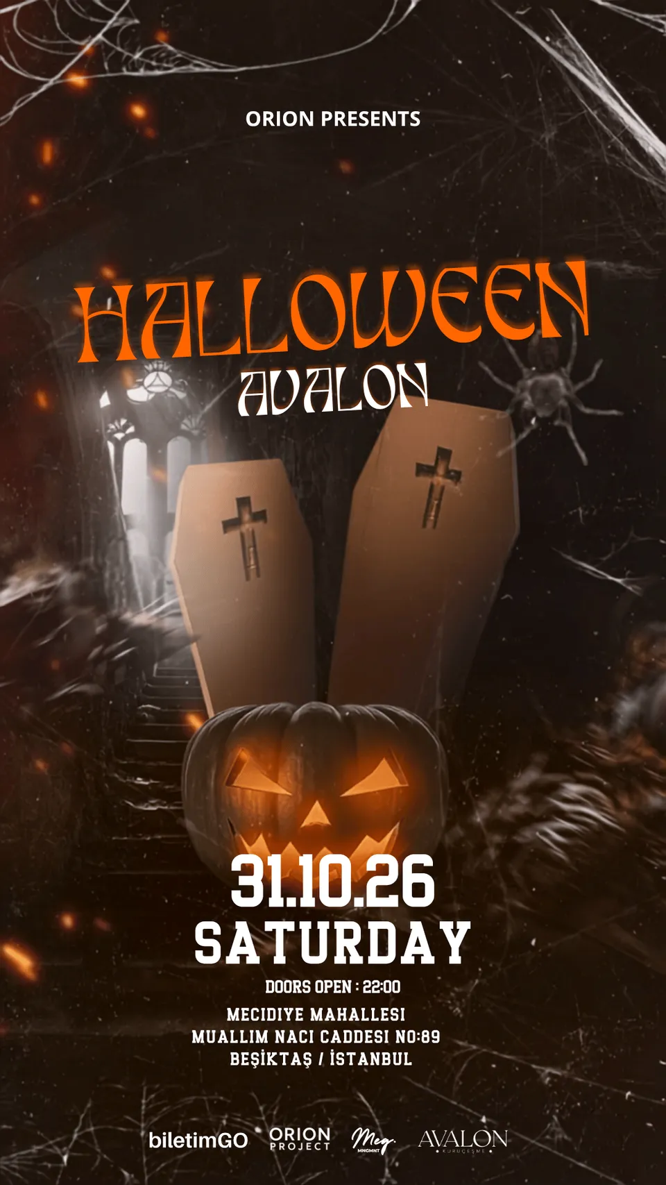 HALLOWEEN AVALON card