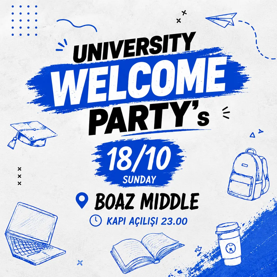 UNIVERSITY WELCOME PARTY - BOAZ MIDDLE thumbnail